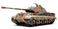 Tamiya 1/48 KING TIGER PORSCHE TURRET (32539) Color Guide & Paint Conversion Chart　