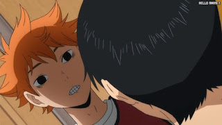 ハイキュー!! アニメ 第1期6話 日向翔陽 影山飛雄 後頭部サーブ | HAIKYU!! Episode 6