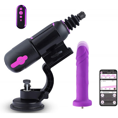 Hismith APP Controlled Sex Machine with Super Powerful Suction Mount for Male and Female