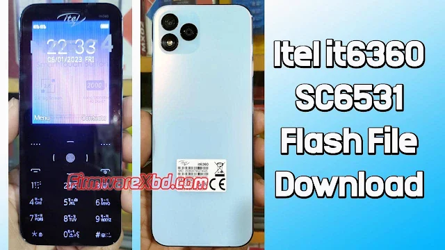 Itel it6360 Flash File SC6531