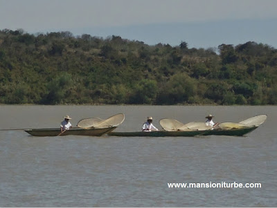 Fishemen at Lake Patzcuaro