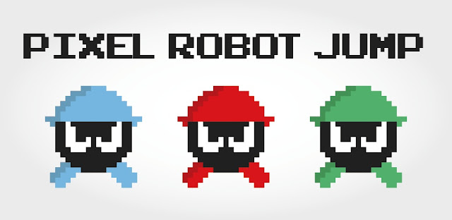 Pixel Robot Jump Saga