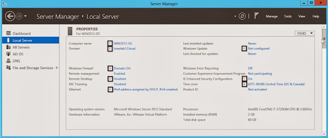 Windows server Manager