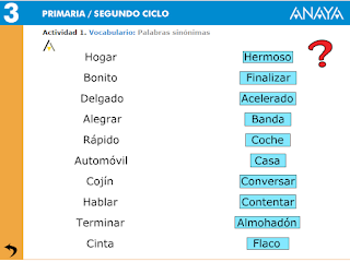 Resultado de imagen de sinÃ³nimos y antÃ³nimos