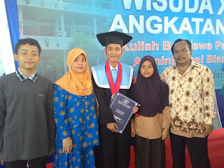 Ridwan dan his family