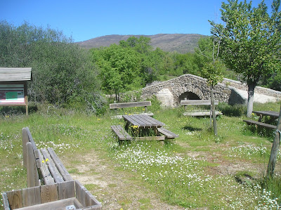 Aérea recreativa puente Canto, Canencia, Valle del Lozoya