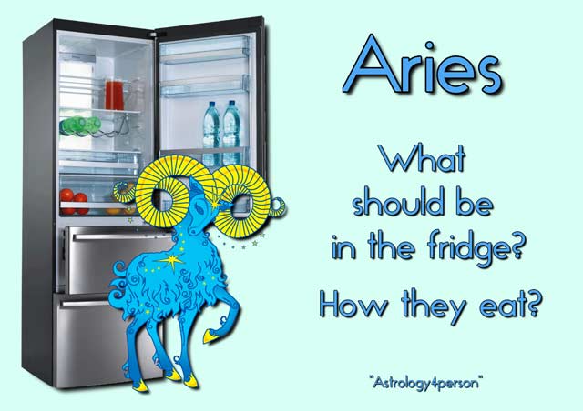 How Aries eat: