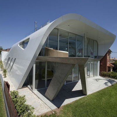 Design Rumah  Modern  Ultra Rumah  Futuristik  Masa Depan 