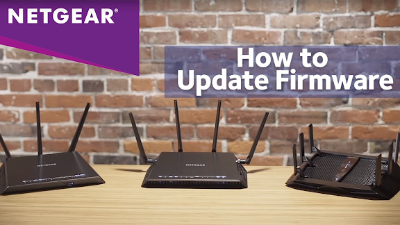 How do I update the firmware on my NETGEAR