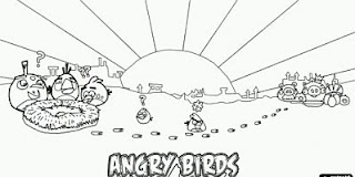 Angry Birds para Pintar, parte 1