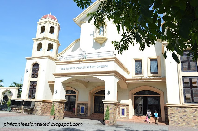 St Vincent Ferrer Parish Binan Laguna front