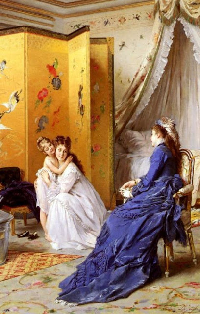Paintings By Gustave Leonard de Jonghe  Belgium, 1829