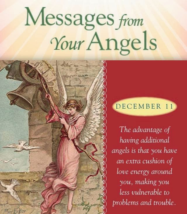 Messages from Our Angels ~ today, December 11, Wednesday ♥