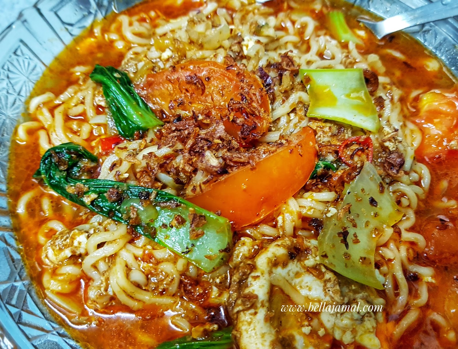 Cara Memasak Maggi Kari Sedap Bella Jamal