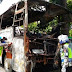 Bus Sinar Jaya Terbakar Setelah Tabrak Pengendara Beat Hingga Tewas, Kecelakaan di Cirebon