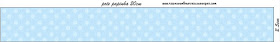 Light Blue with Polka Dots Free Printable Labels.