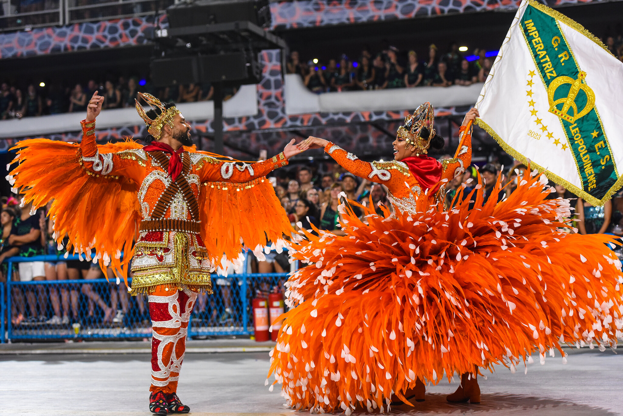 Emoção sem explicação', dizem mestre-sala e porta-bandeira da Imperatriz, O Dia na Folia