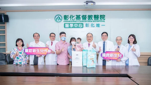 ▲小盈的成功救治，展現出彰基兒童醫院專業實力，從緊急外接、快速診斷、高難度手術到術後照護，團隊整合順暢、效率高超，是中部地區兒童急重症醫療的堅實後盾。（彰化基督教醫院提供）
