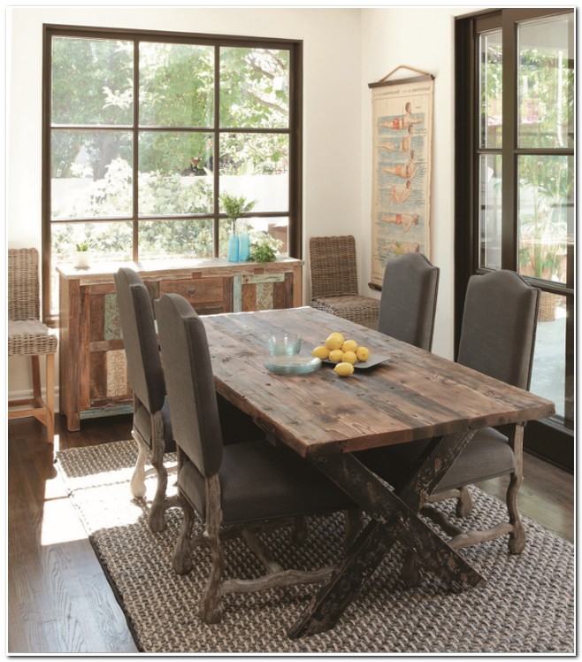 62 The Best Touch of Rustic Dining Room Table for Your House #diningroom #homedecor #homedesign #rusticdiningroom #tablediningroom