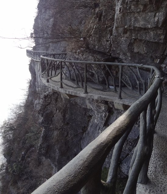 Tianmen Mountain China.