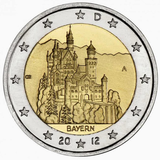 https://www.2eurocommemorativecoins.com/2014/03/2-euro-coins-Germany-2012-Bavaria-Neuschwanstein-Castle-Fussen.html