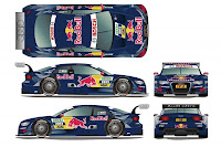 Audi A5 DTM 2012 (Rendering) Abt Sportsline Red Bull Livery