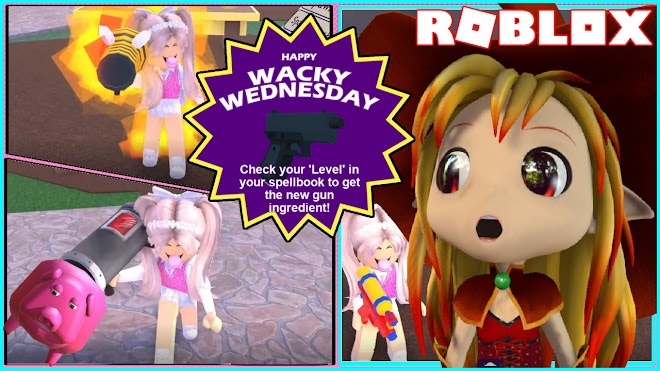 ROBLOX WACKY WIZARDS! HOW TO GET GUN INGREDIENT AND POTIONS