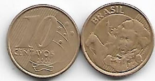 Moeda de 10 centavos, 2002