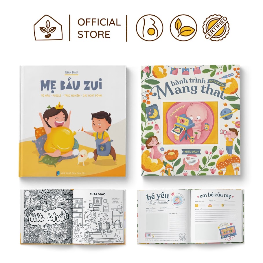 [A116] Quà tặng sách tô màu cho Bà Bầu hay nhất