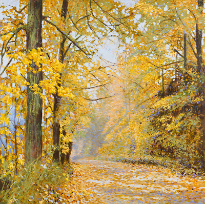 Outono 150x150 Raquel Taraborelli -Pintura Impressionista Paisagem pintor contemporâneo -  Autumn Landscape Painting Impressionist painter contemporary - Paysage d'automne Peinture impressionniste contemporaine - Pittura di paesaggio di autunno - Pittore