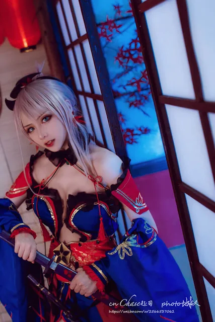 cosplay cantik musashi fgo
