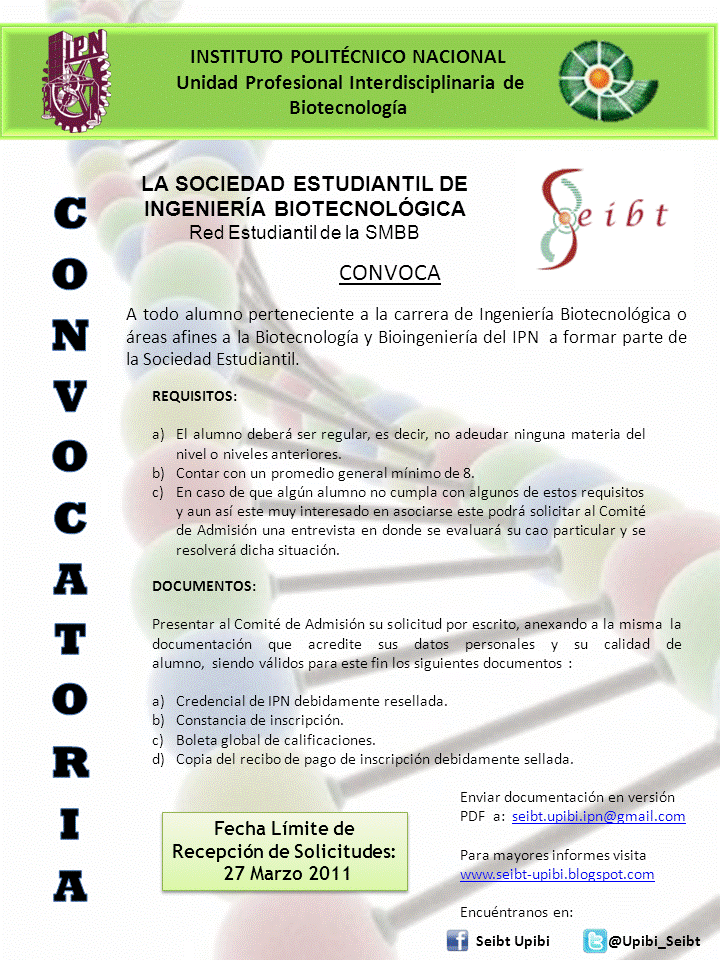 Sociedad Estudiantil de Ingeniería Biotecnológica