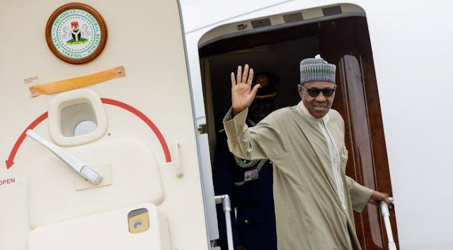 Buhari Jets Out Of Nigeria Monday