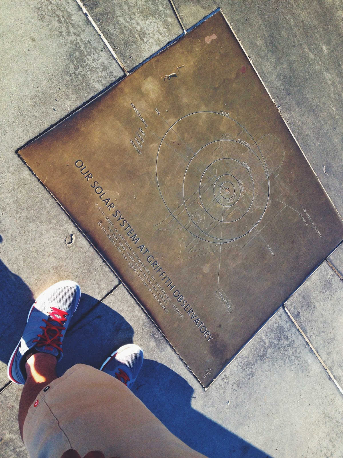 solar system diagram at observatory