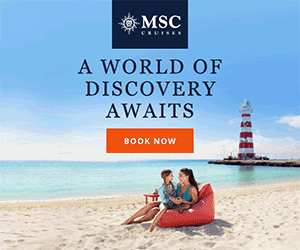 احجز الرحلات البحريه مع MSC Cruises واحصل على رصيد حتي 500 دولار والمزيد مجانا