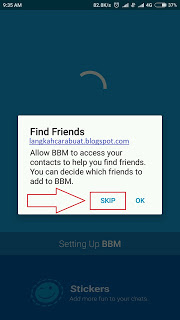 Cara Buat Akun BBM di Android