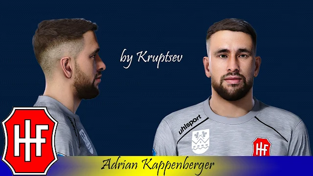 PES 2021 Adrian Kappenberger Face