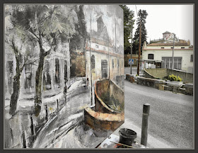 SANT FELIU DE CODINES-PINTURA-PINTANDO-FABRICAS-PAISAJES-FOTOS-PINTOR-ERNEST DESCALS-
