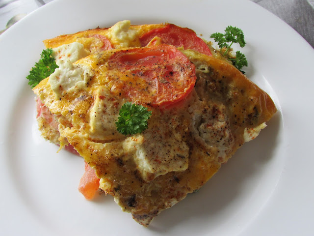 omlet z pieca