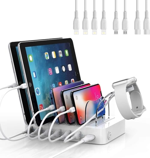 Soopii Quick Charge 3.0 6-Port USB Charging Station