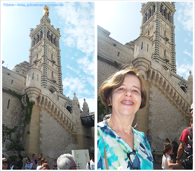Europa; turismo um dia; Marseille; turismo na Europa; conhecendo a Europa;  vista de Marseille; Basílica de Notre-Dame de la Garde;