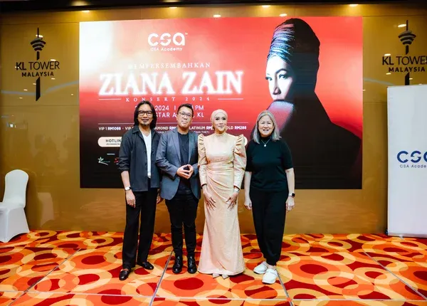 Konsert Ziana Zain 2024 Pada 25 Mei 2024 Dibawakan Oleh CSA Academy