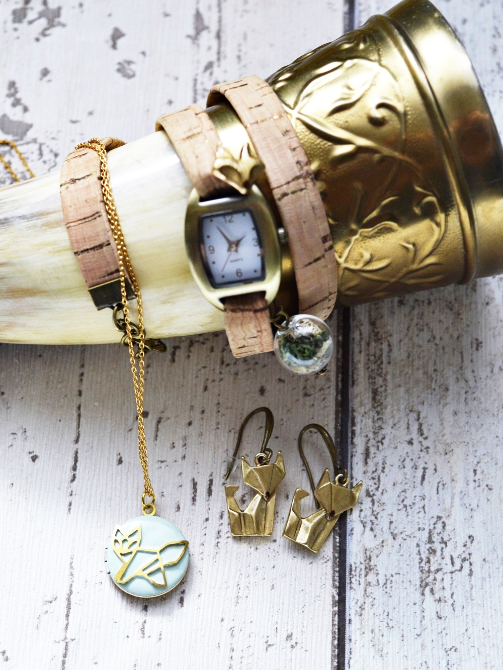 Die Füchse sind los - Schmuck von VILLA SORGENFREI  im Herbst-Blog GiveAway