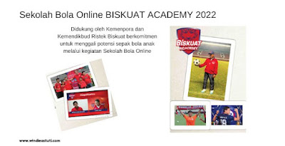 sekolah bola online biskuat academy 2022