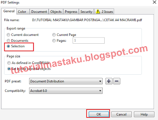 Cara Membuat File PDF Di Coreldraw