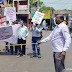 বিদ্যুৎ গ্রাহকদের প্রতিবাদ সপ্তাহে পাঁশকুড়া বাজারে নকল স্মার্ট মিটার পুড়িয়ে গ্রাহকদের বিক্ষোভ ও দপ্তরের পাঁশকুড়া স্টেশন ম্যানেজারের নিকট ডেপুটেশন। 