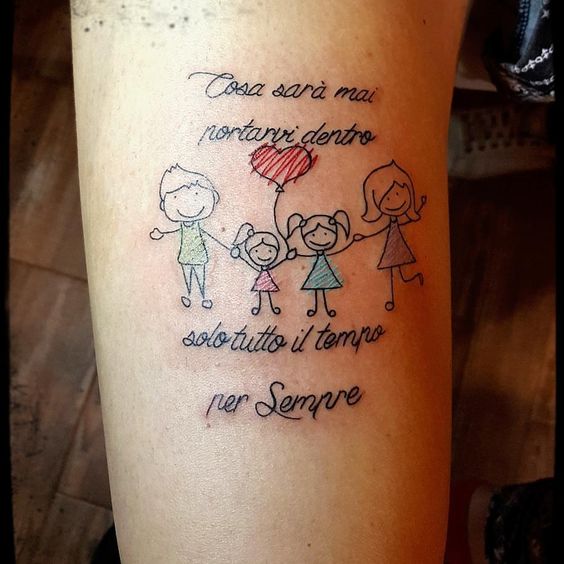 ARTE COM QUIANE - Paps e Moldes de Artesanato : Inspiração Tatuagem de  família, Inspiration Family Tattoo