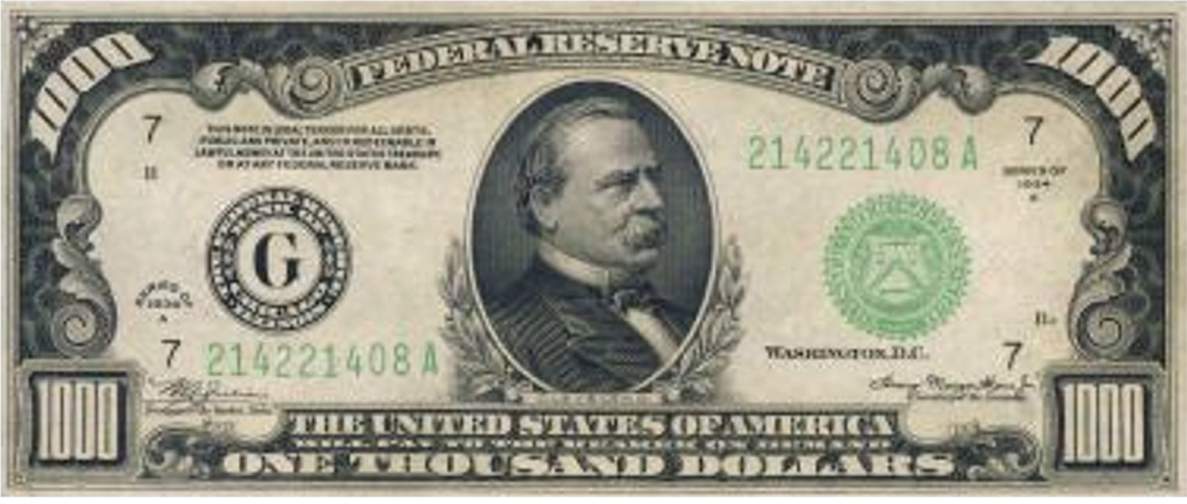1000 dollar bill template. 100 dollar bill background.