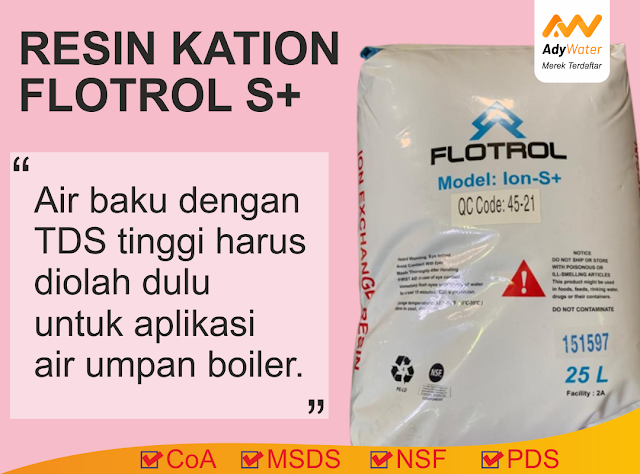 Resin Kation, Resin, Resin Softener, Resin Merek, Resin Pelunak Air, Resin Water Softening, Resin Water Softener, Resin, Cation, Cation Resin, harga resin kation flotrol S+, jual resin kation flotrol S+, jual resin softener, distributor resin softener, jual resin kation, resin untuk boiler, resin pelunak air, resin water softener