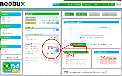 طريقة ربح 6$ يوميا من موقع نيوبوكس neobux الشهير